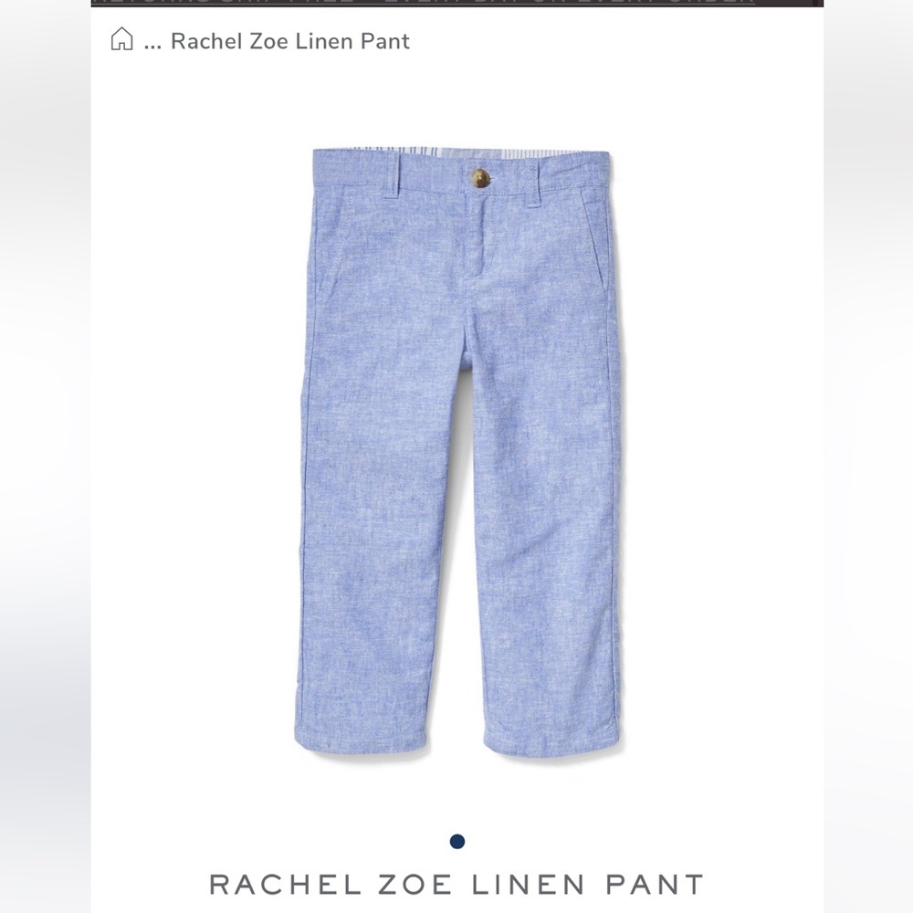 Janie & Jack x Rachel Zoe pants